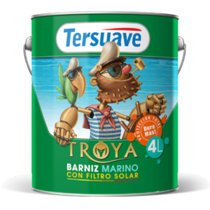 Tersuave Troya Barniz Marino con Filtro Solar Base Solvente